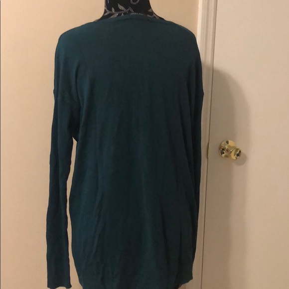 Dark green WHBM knit top - Picture 2 of 3